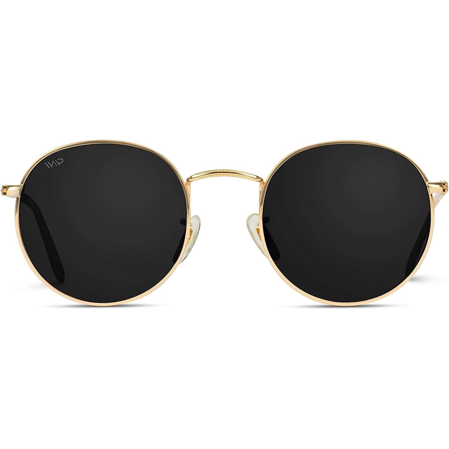 Anteojos de Sol Redondos con Lentes Espejados – Unisex, Retro y Modernos, Protección UV400