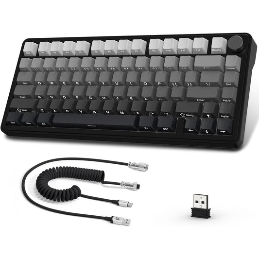 Teclado mecánico inalámbrico para juegos con perilla intercambiable