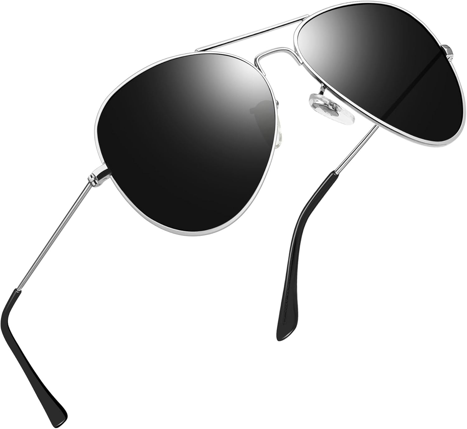 Joopin Lentes de Sol Aviador Metálicos Polarizados – Estilo Clásico Militar UV400