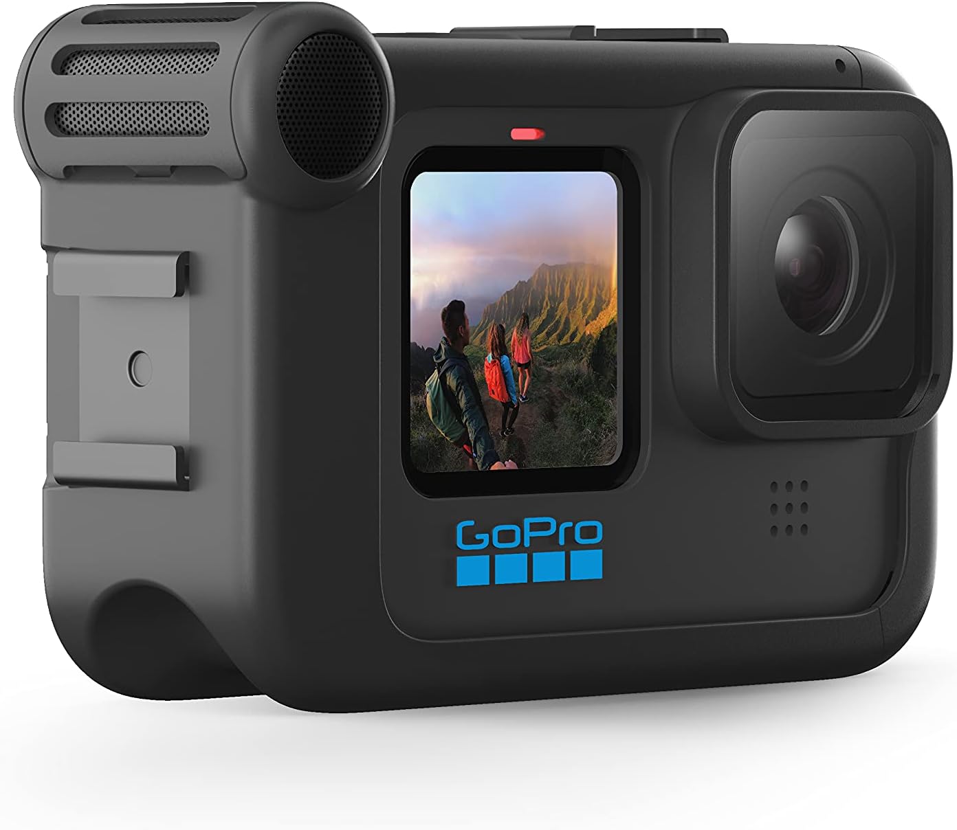 GoPro Media Mod – Accesorio oficial para GoPro HERO13 Black, HERO12 Black, HERO11 Black, HERO10 Black y HERO9 Black