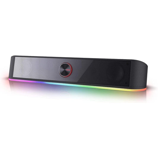 Redragon GS560 RGB Soundbar, Barra de Sonido Estéreo 2.0 para PC – Negro