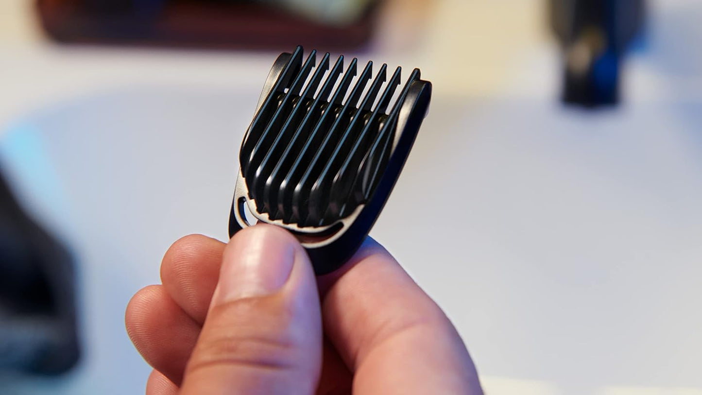 Philips Norelco Multigroom Series 5000 (MG5910/49) | 18 en 1 para Barba, Cabello, Cuerpo e Íntimo – Sin aceite