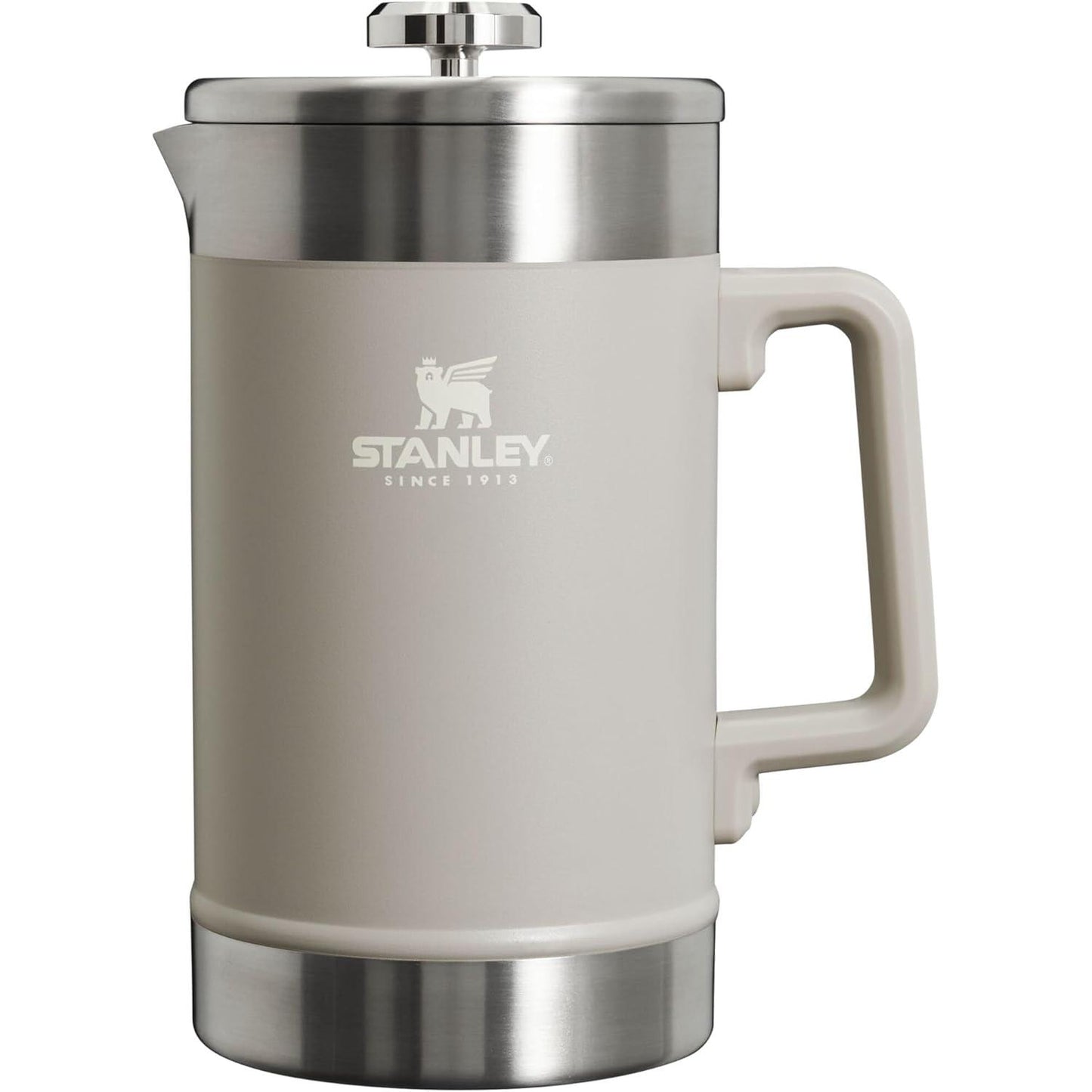 Classic Stay-Hot French Press Coffee Maker 48 Oz | 5 Minute Brew, 4 Hours Hot | Mesh Filter for Coffee Grounds | Insulated Stainless Steel French Press | Bpa-Free | Hammertone Green