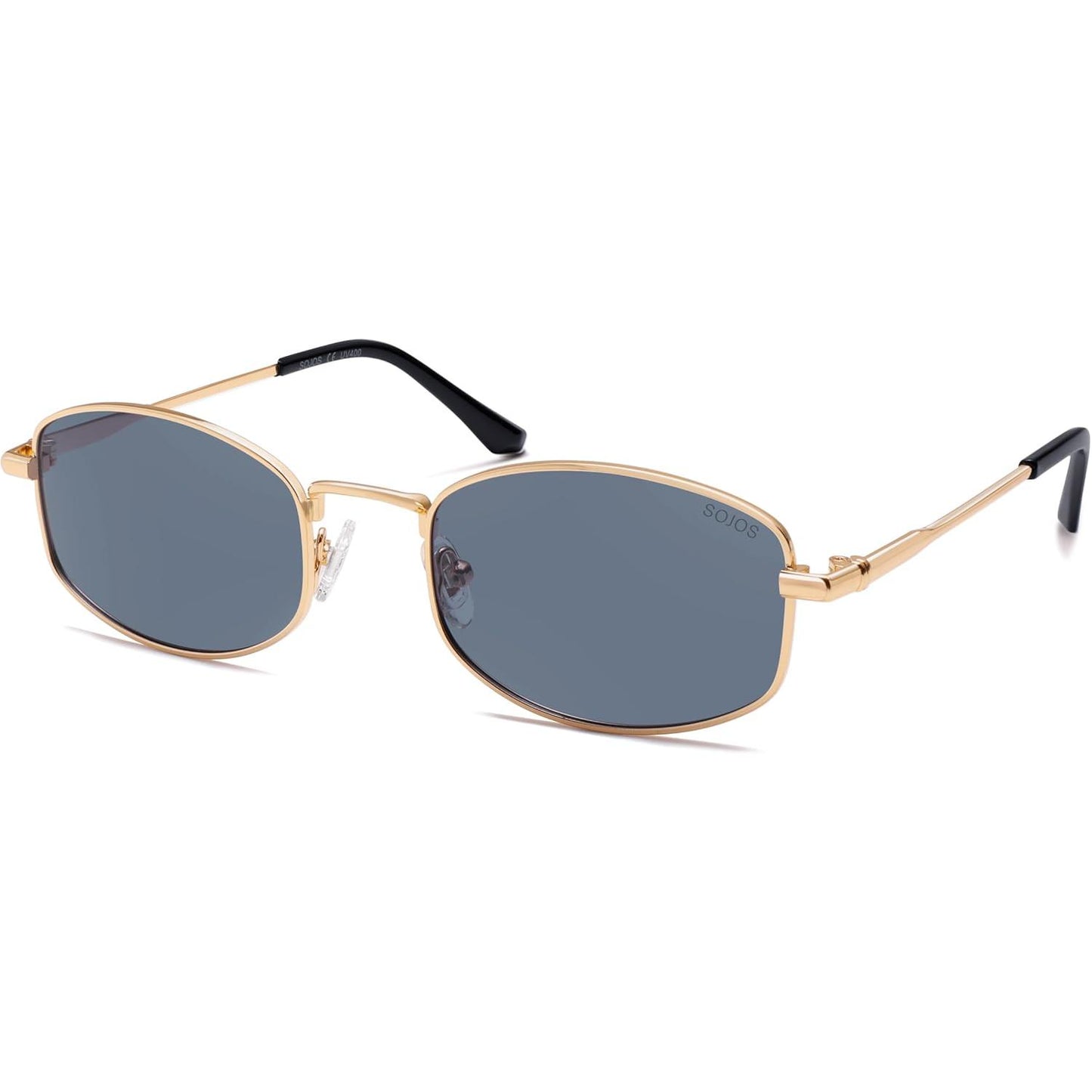 Trendy Oval Polarized Sunglasses for Women Men, Retro Fashion Shades UV400 Protection SJ1258