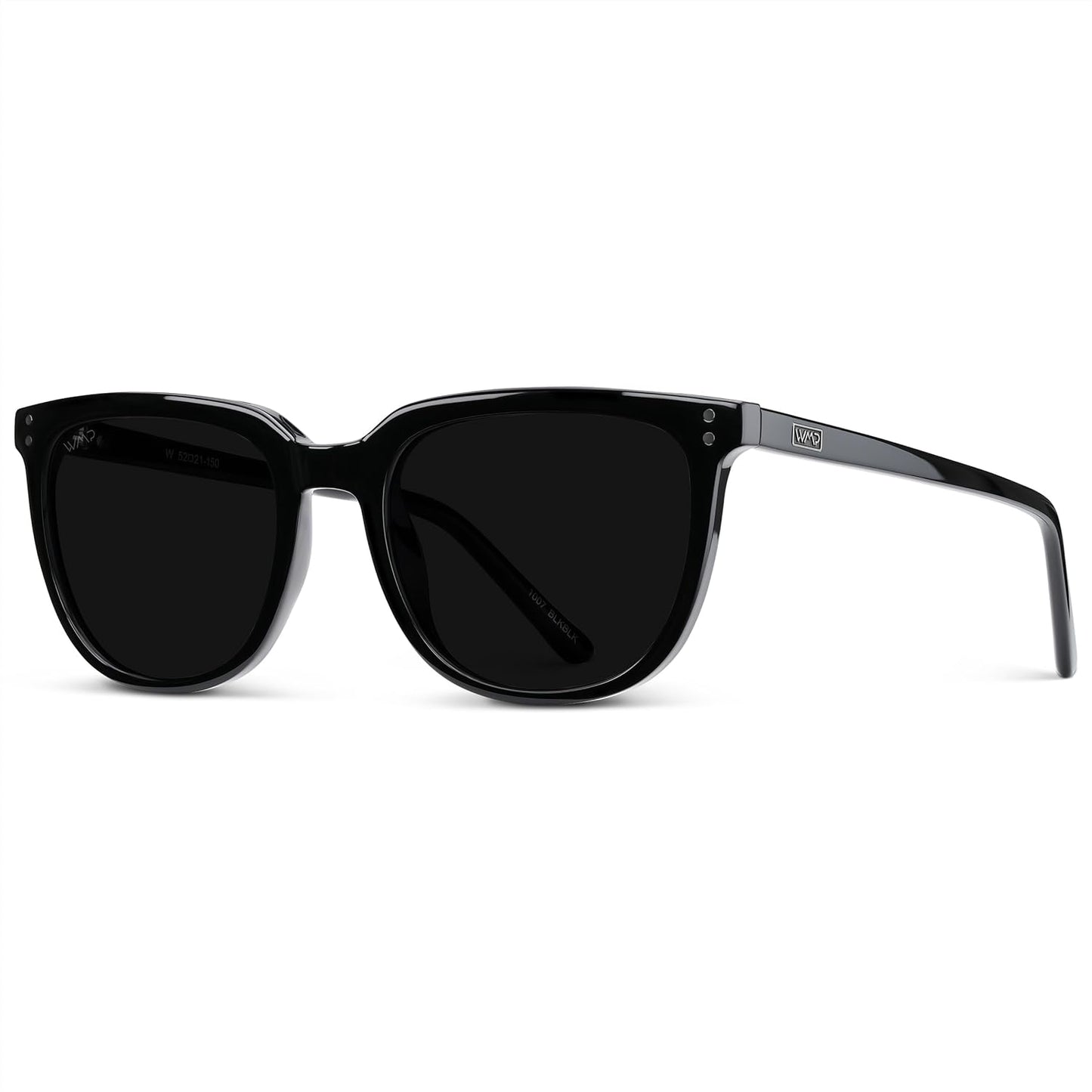 Gafas de Sol Cuadradas Planas Unisex – Estilo Retro Clásico con Lentes Polarizados UV400