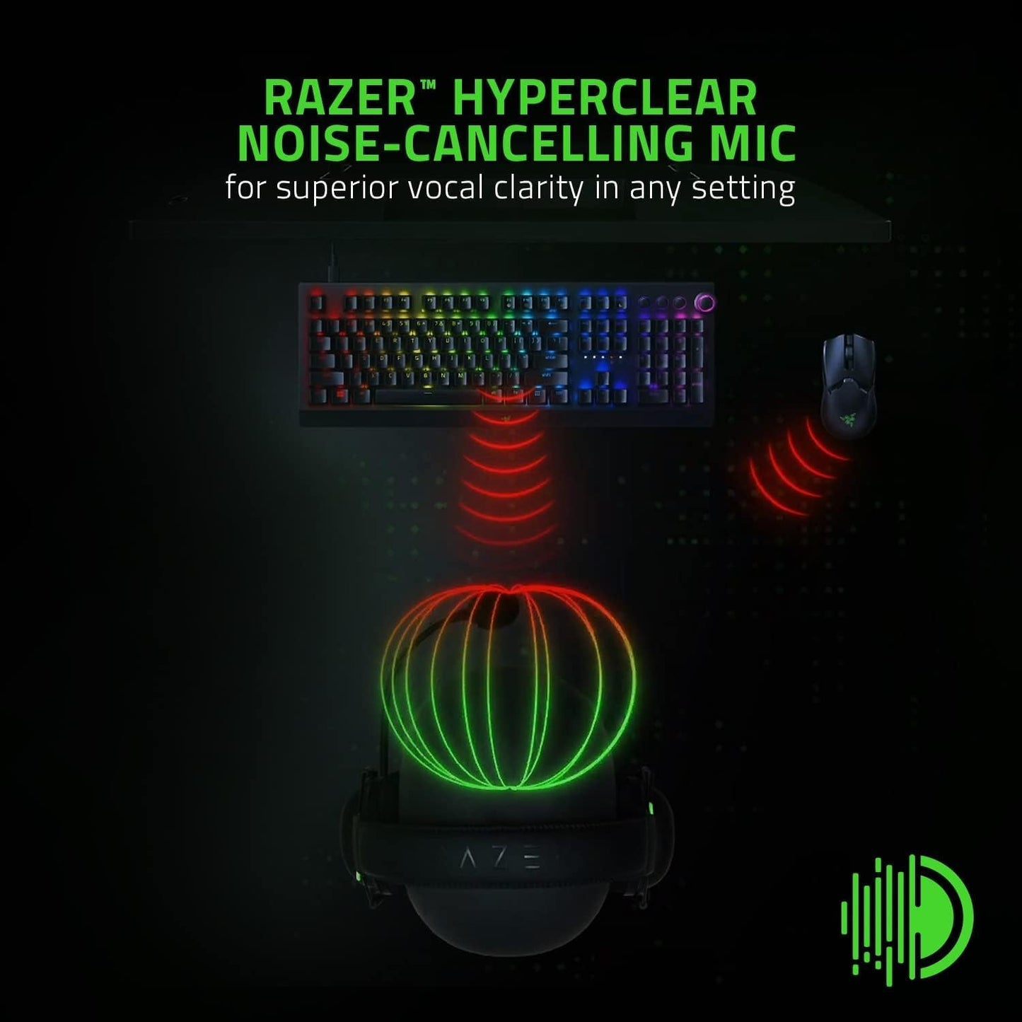 Razer BlackShark V2 X – Auriculares Gamer con Sonido Surround 7.1 y Micrófono de Alta Precisión