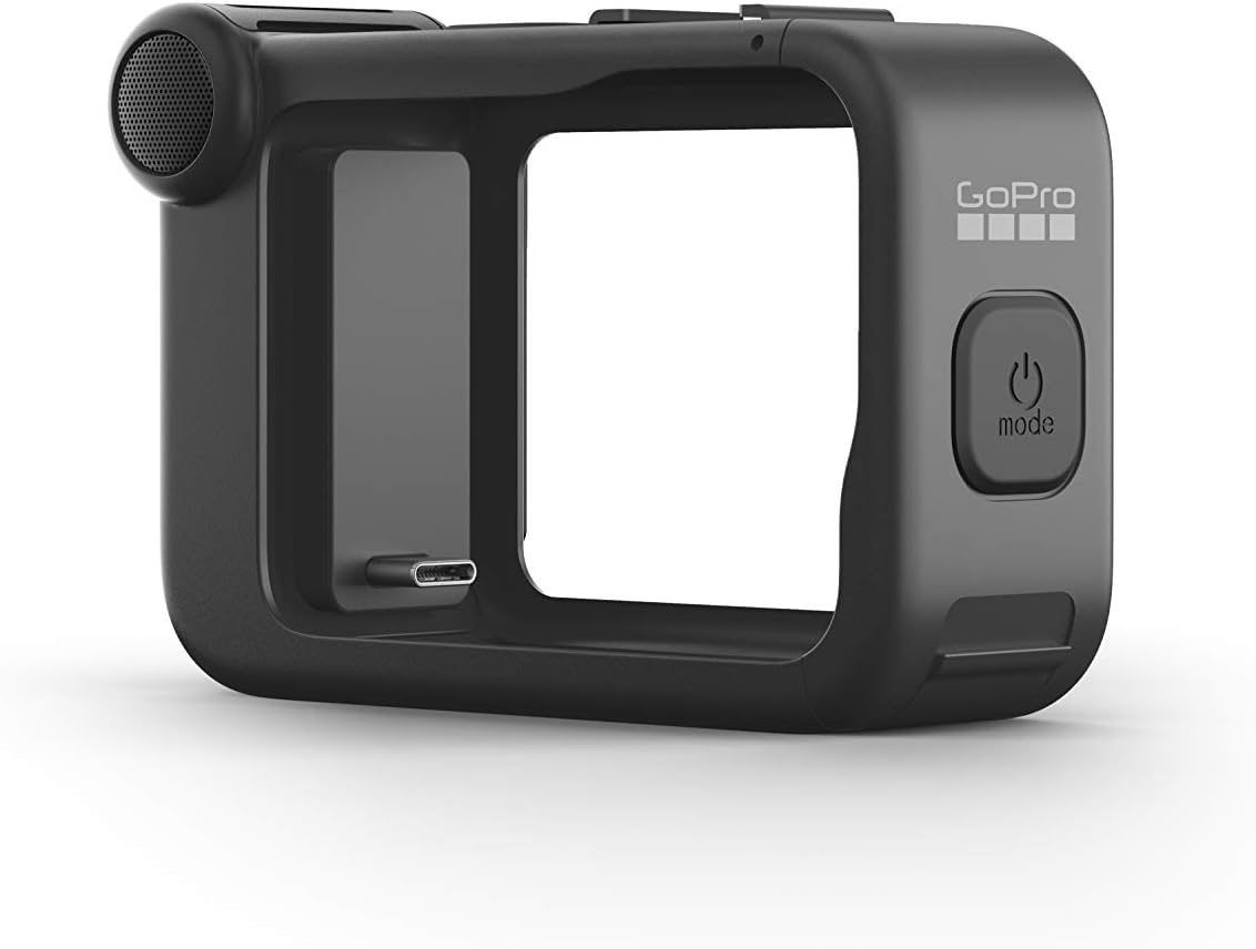 GoPro Media Mod – Accesorio oficial para GoPro HERO13 Black, HERO12 Black, HERO11 Black, HERO10 Black y HERO9 Black