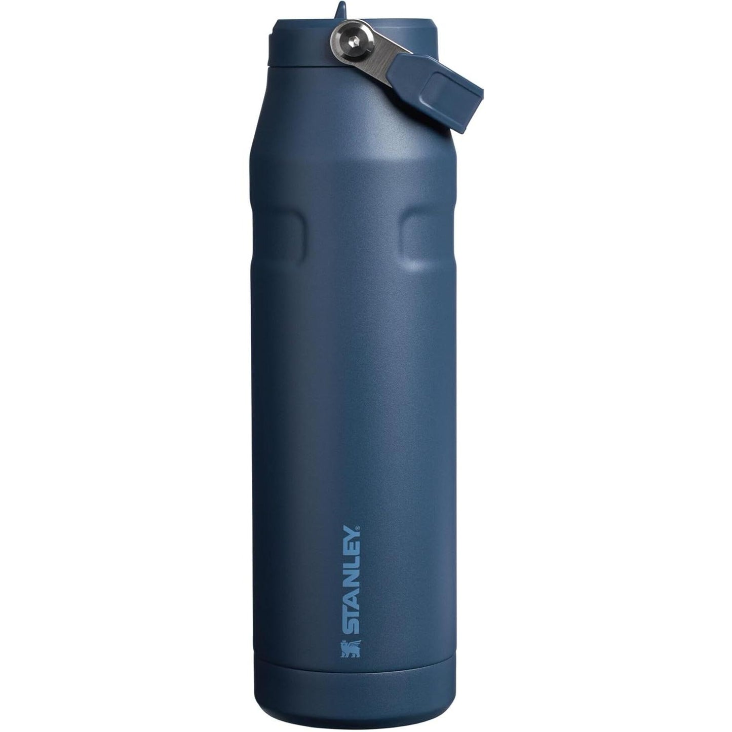 Iceflow Flip Straw 2.0 Water Bottle 36 Oz | Built-In Straw with Larger Opening | Lightweight and Leak Resistant | Insulated Stainless Steel | Bpa-Free | Rose Quartz