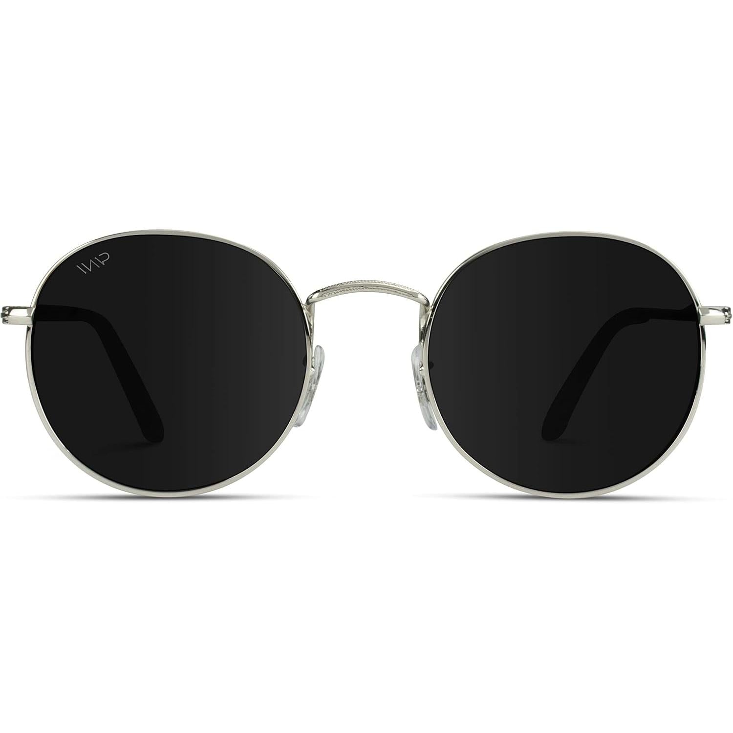Anteojos de Sol Redondos con Lentes Espejados – Unisex, Retro y Modernos, Protección UV400
