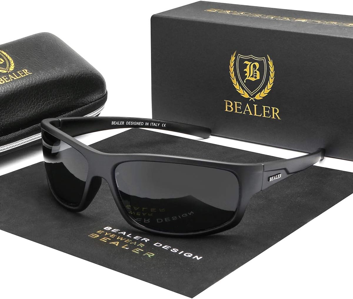 Gafas de Sol Deportivas Polarizadas para Hombre – Montura TR90 Ultraligera, Protección UV400, Ideales para Conducir, Ciclismo y Pesca