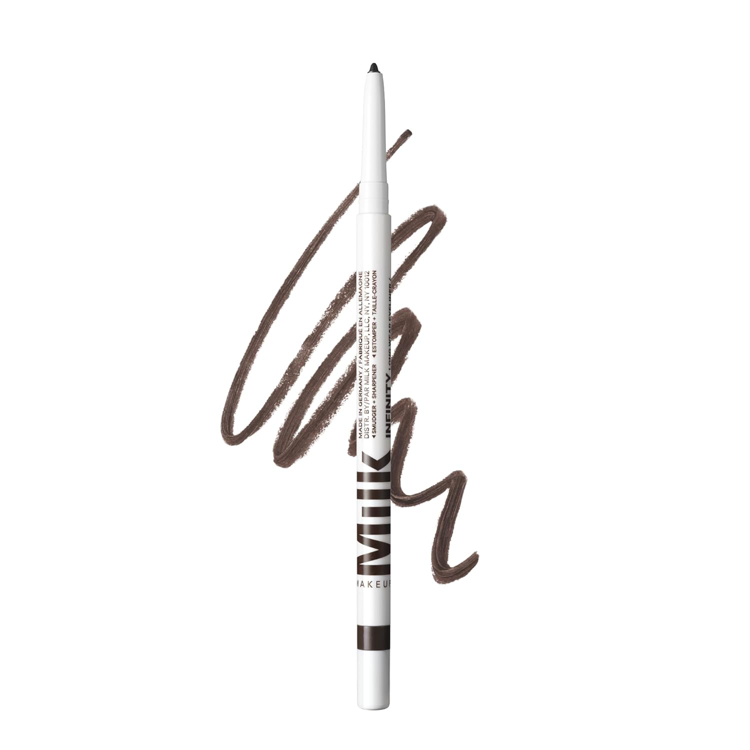 Milk Makeup Infinity Long Wear Eyeliner | Delineador Retráctil Waterproof con Sacapuntas Integrado y Punta Difuminadora | Hasta 12 hs de duración – Vegano y Cruelty-Free