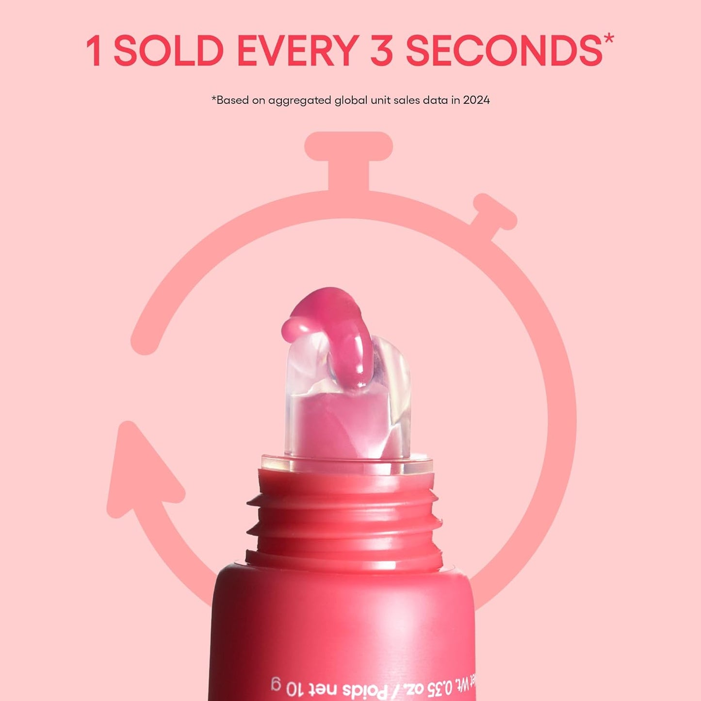 Lip Glowy Balm | Bálsamo Labial con Color Translúcido – Manteca de Murumuru + Karité | Hidratación, Brillo Natural y Labios Suaves | Tamaño de Bolsillo