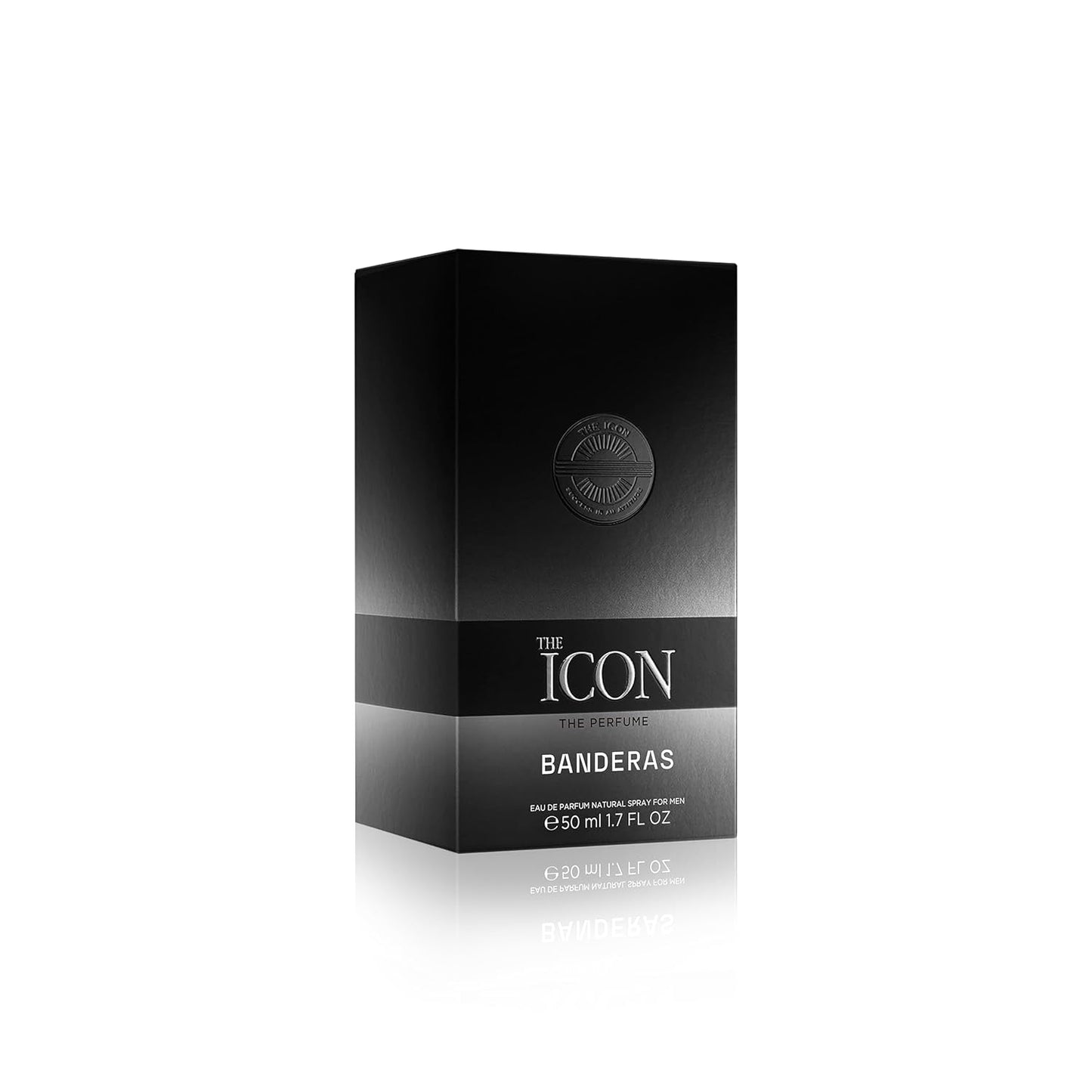Antonio Banderas The Icon Eau de Parfum Hombre 1.7 Oz | Perfume Masculino Elegante, Amaderado y Duradero