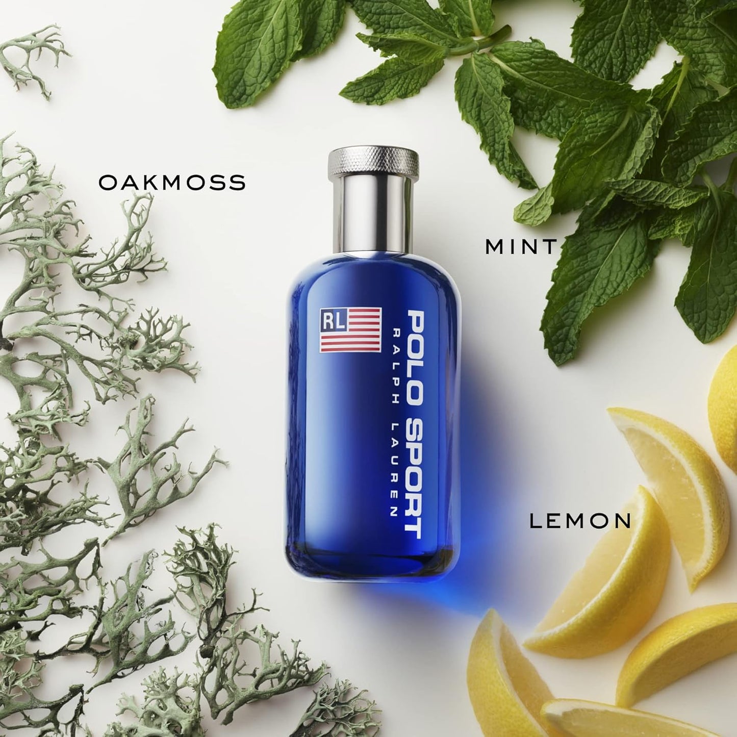 Polo Sport Eau de Toilette Hombre | Colonia Masculina Fresca & Limpia con Roble, Cítricos y Menta – Intensidad Media