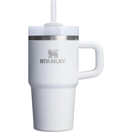 Quencher H2.0 Tumbler with Handle and Straw 20 Oz | Flowstate 3-Position Lid | Cup Holder Compatible for Travel | Insulated Stainless Steel Cup | Bpa-Free | Frost