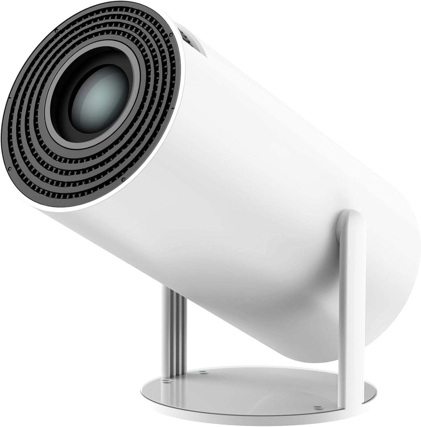 Mini Proyector Android 300 ANSI con Wi-Fi 6 y BT 5.2, Auto Keystone, USB-C (Power Bank ≥30 W), Soporta 1080p/4K, Rotación 180° – EGOBAS