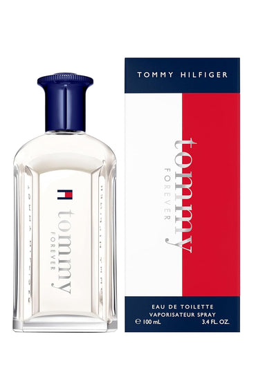 Tommy Hilfiger Tommy Forever Eau de Toilette para Hombre – Aromática fresca con limón, pimienta negra, lavanda y maderas limpias