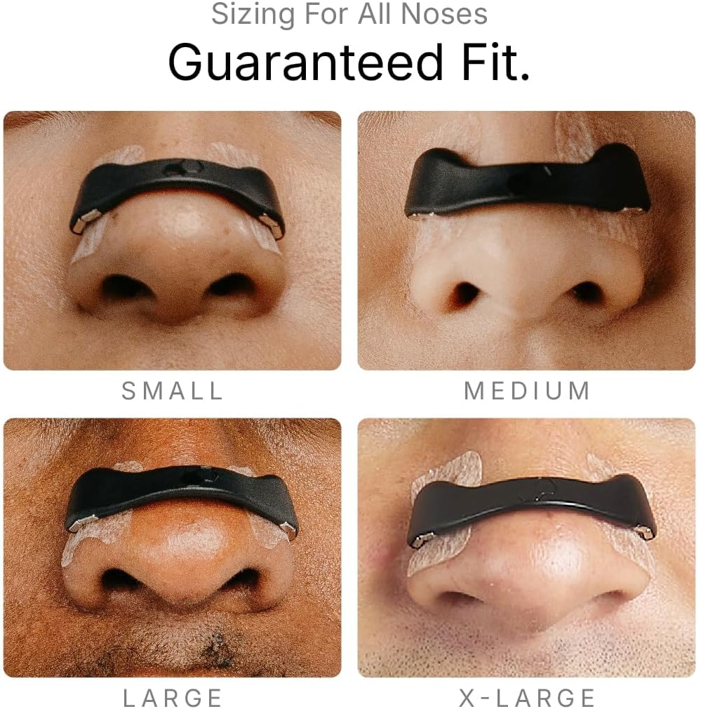 Intake Breathing Starter Kit 30 Pcs – Dilatador Nasal Magnético con Bandas Reutilizables – Mejora la Respiración, Reduce Ronquidos y Aumenta Rendimiento – Extra Fuerza, Antisudor y Piel Sensible