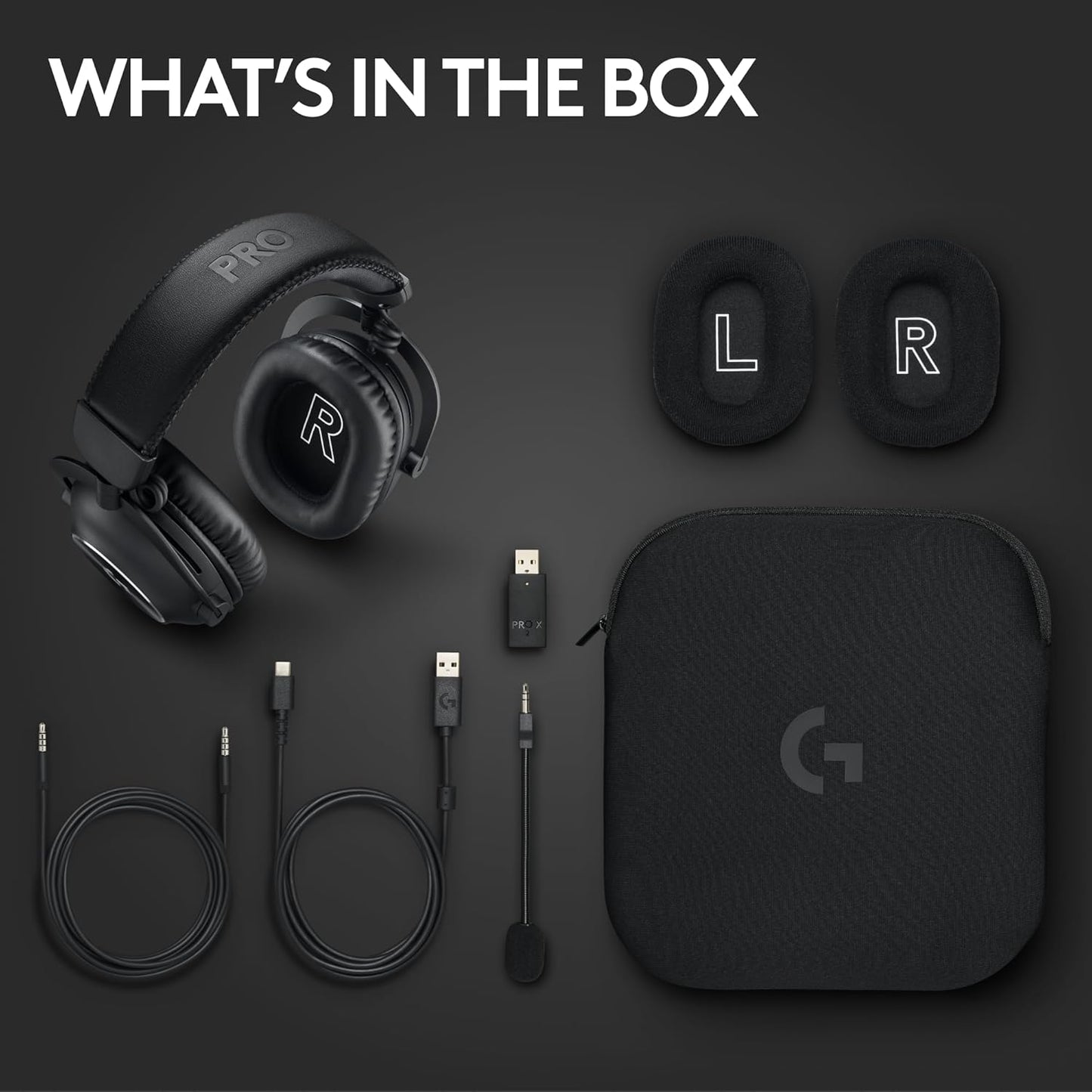 Logitech G PRO X 2 Lightspeed – Auriculares Gaming Inalámbricos Premium