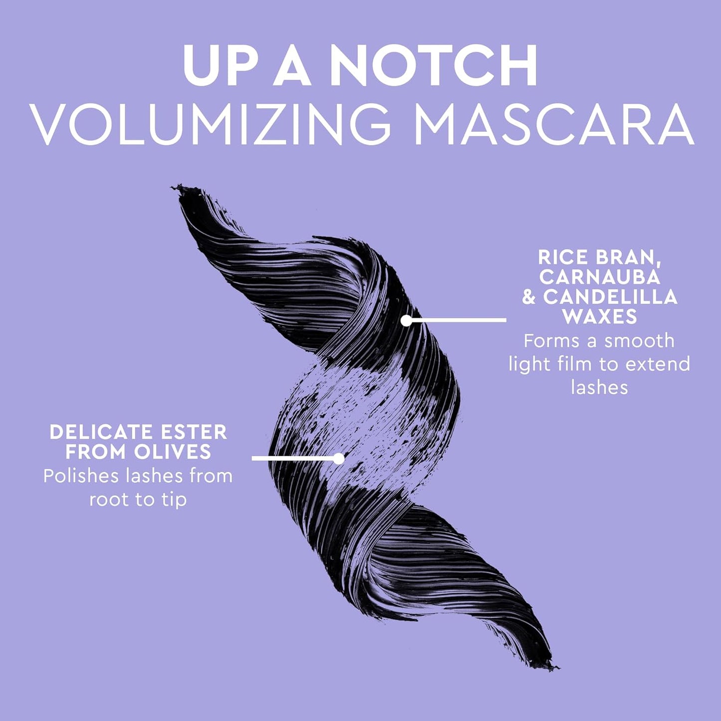 Florence by Mills Up a Notch Volumizing Mascara | Máscara de Pestañas Negra de Volumen y Longitud – Fórmula Vegana & Cruelty Free, 10.5 g