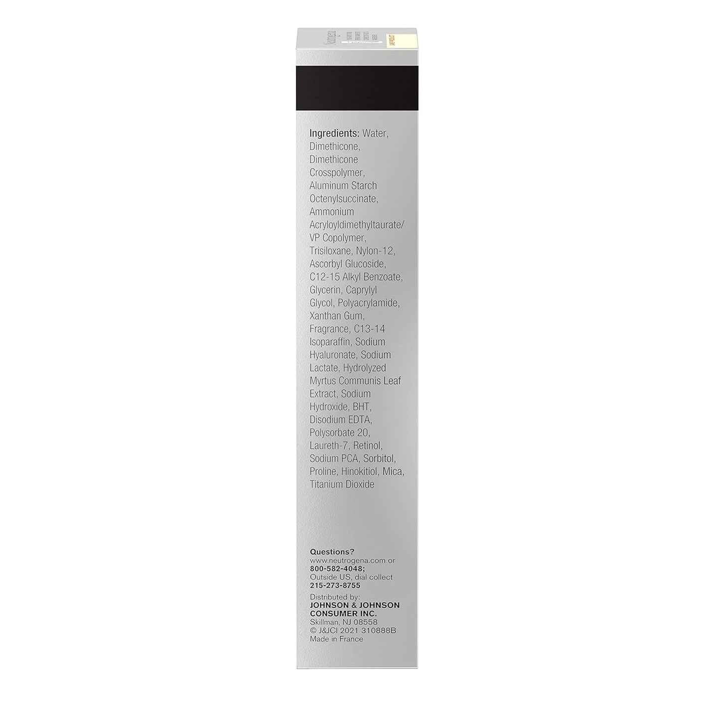 Neutrogena Reparador de Tono Retinol + Vitamina C - Corrector de manchas oscuras - Serum facial, corrector diario de manchas oscuras antiarrugas para iluminar y tonificar uniformemente, sin aceite mineral