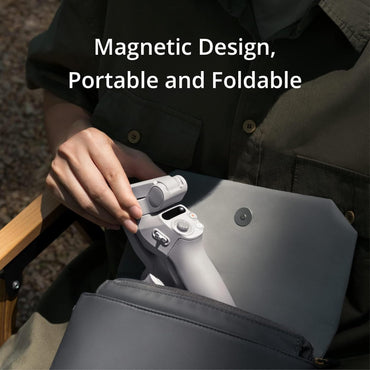 DJI Osmo Mobile SE – Gimbal Estabilizador de 3 Ejes para Celular, Plegable y Portátil – Seguimiento Inteligente, Modo Vertical/Horizontal, ShotGuides y Control Remoto