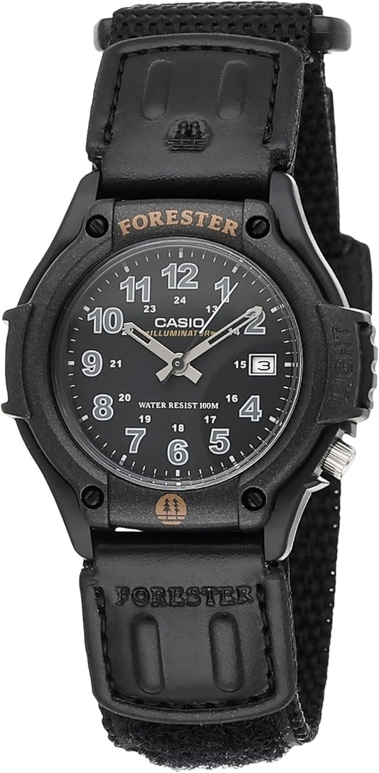FT500WC Series | Men'S Analog Watch | 100 Meter Water Resistance | LED Light | Date Display | Leather/Cloth Band | Regular Time Keeping (HR, Min, SEC, PM, Date, Day) | 3 Year Battery