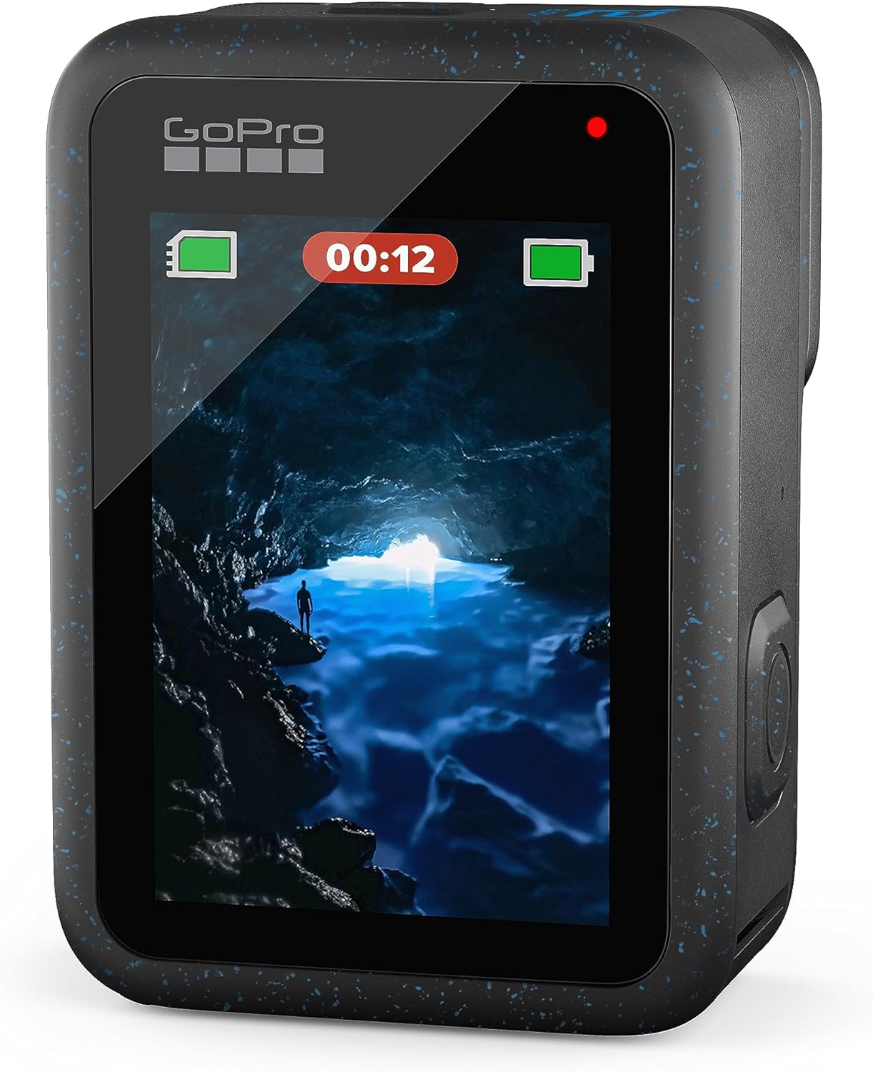GoPro HERO12 Black – Cámara de acción impermeable con video 5.3K60 Ultra HD, fotos de 27MP, HDR, transmisión en vivo y estabilización avanzada