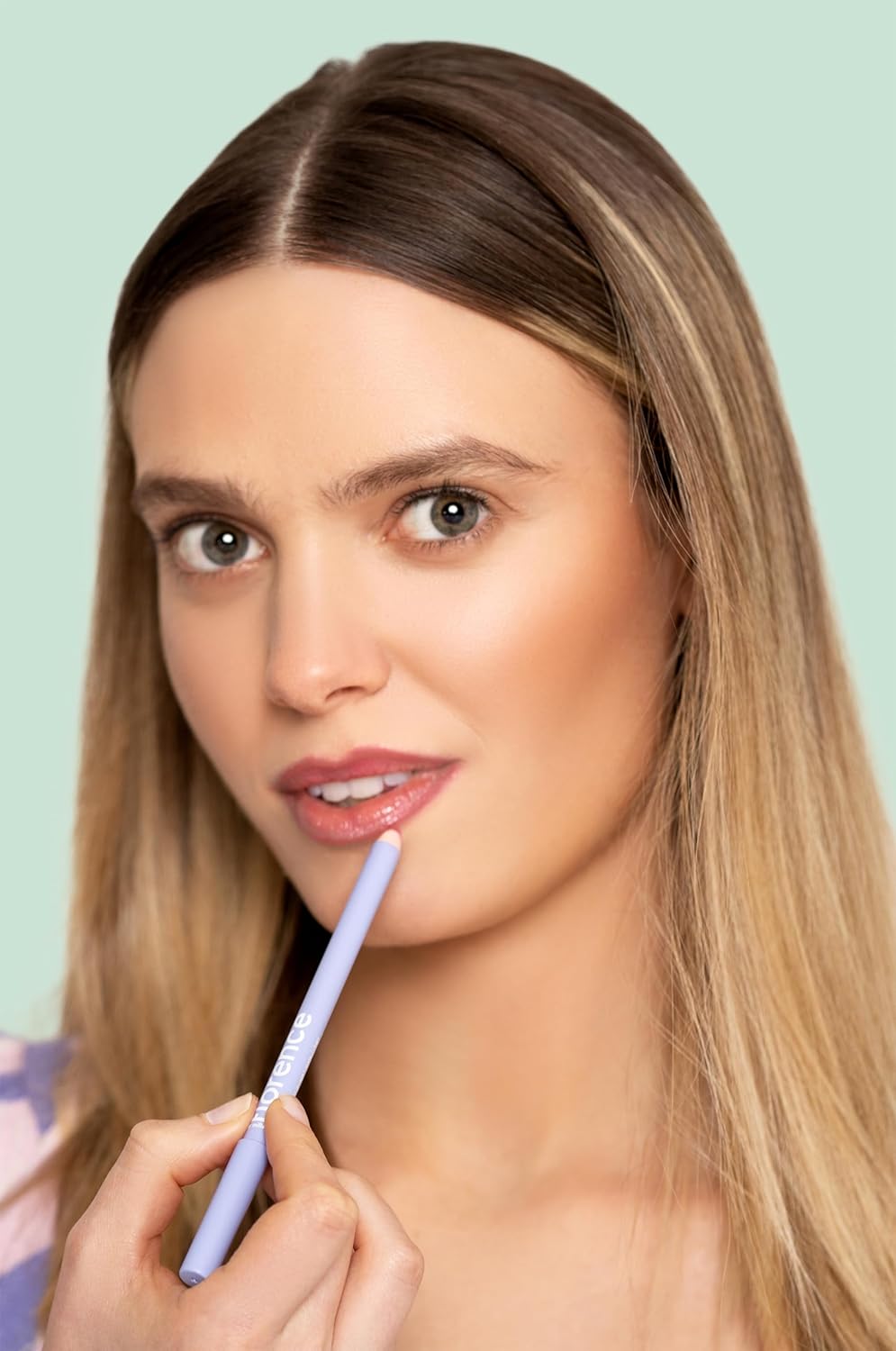 Florence by Mills Mark My Words | Lip Liner Rosa Poised – Delineador Labial Cremoso, Larga Duración y Antiborrado – 1.2 g