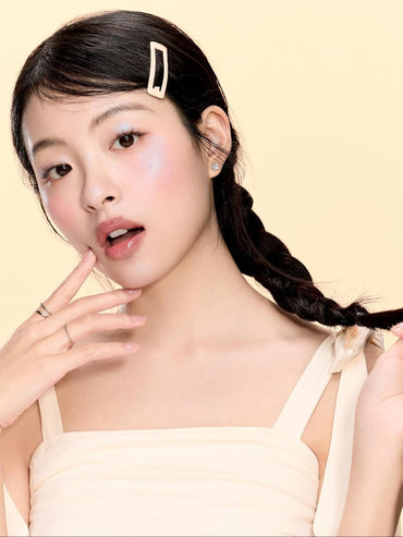 Iluminador facial Lunar Glow | Con purpurina multicromática | Iluminador para ojos y rostro | Cremoso sedoso | Color: Neutro Stars