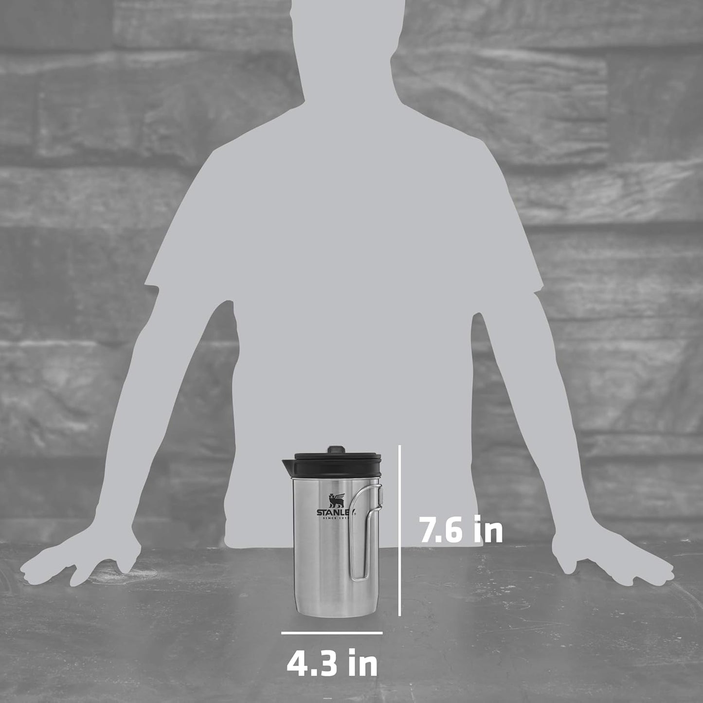 Adventure All-In-One Boil + Brew French Press | 32 OZ