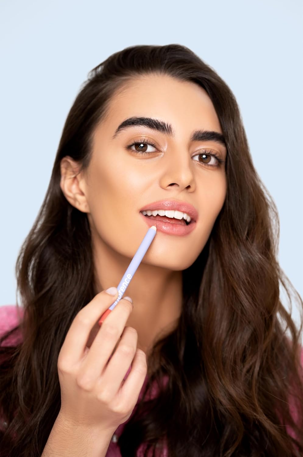 Florence by Mills Mark My Words | Lip Liner Rosa Poised – Delineador Labial Cremoso, Larga Duración y Antiborrado – 1.2 g