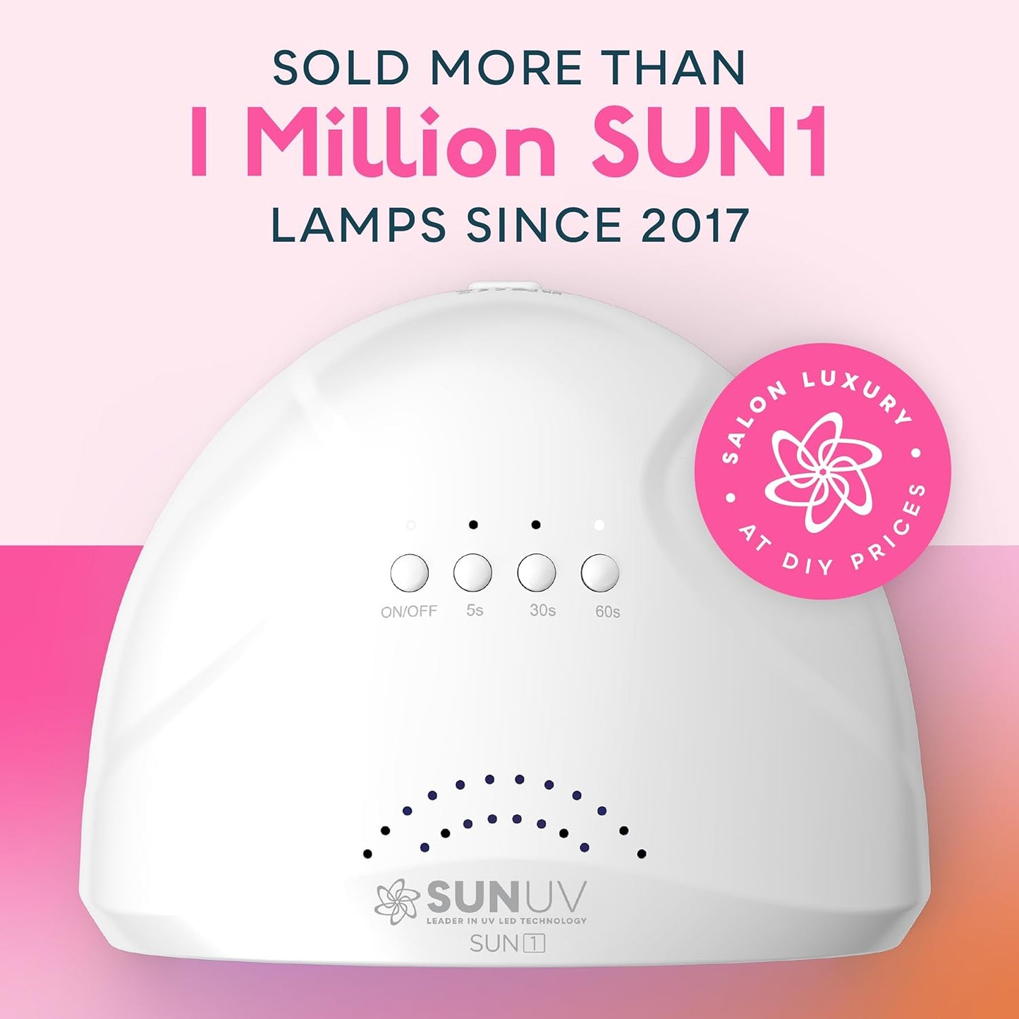 Lámpara de uñas LED UV | Luz de gel para esmalte de uñas | 3 temporizadores