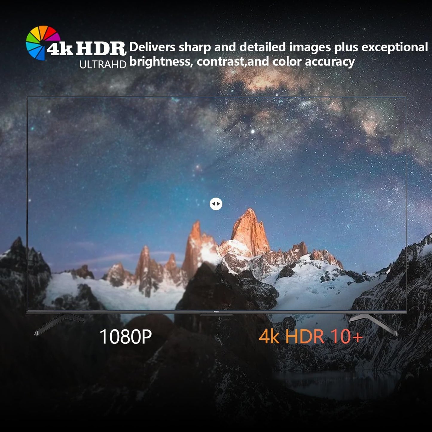 Android TV Box 4K+ | Dispositivo de Streaming HD/4K/HDR con Control Remoto, WiFi 6 Rápido, HDMI Premium y Fácil Configuración