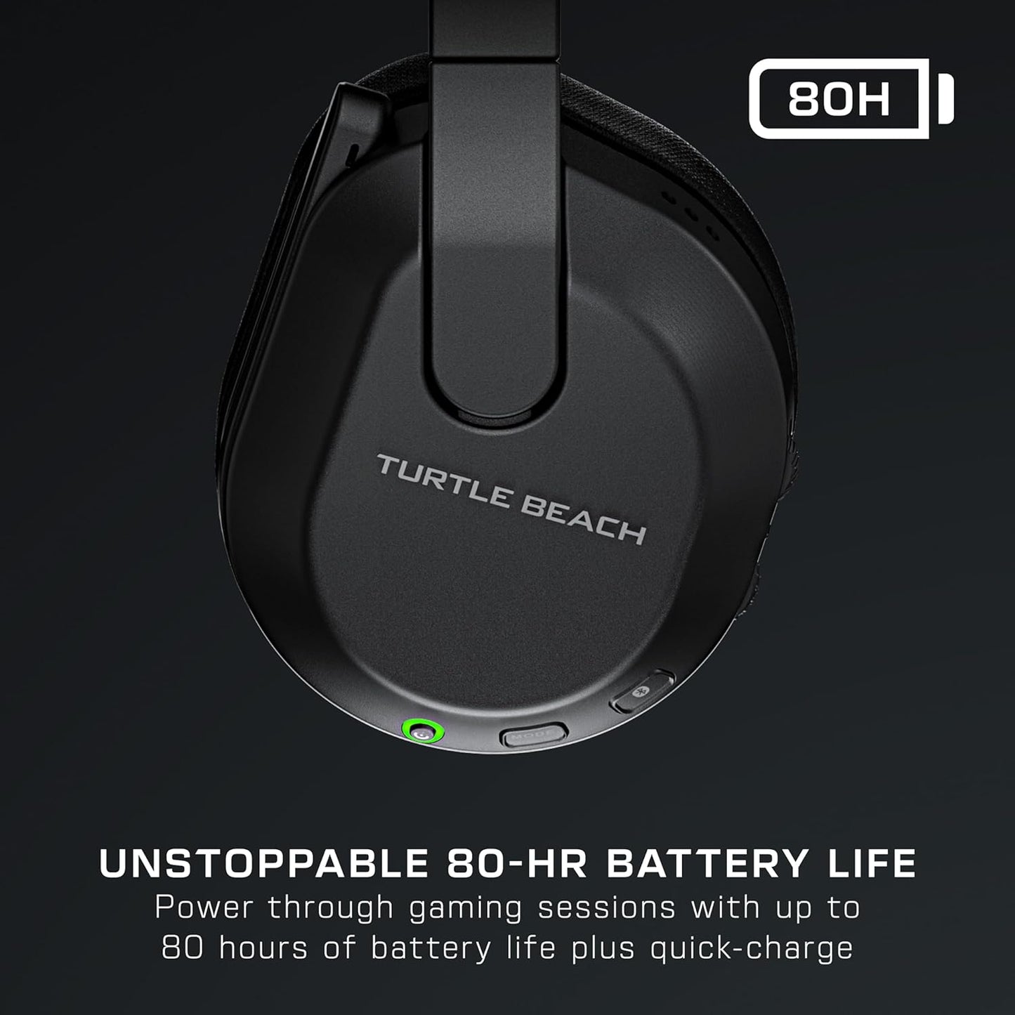 Turtle Beach Stealth 600 – Auriculares Gaming Inalámbricos Multiplataforma con Sonido Amplificado y Micrófono con Cancelación de Ruido