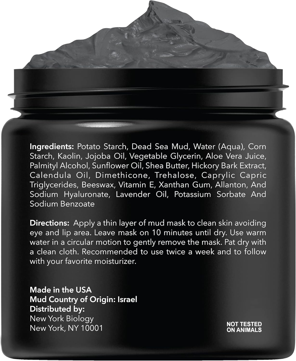 Mascarilla de barro del mar Muerto para rostro y cuerpo - 8.8 onzas