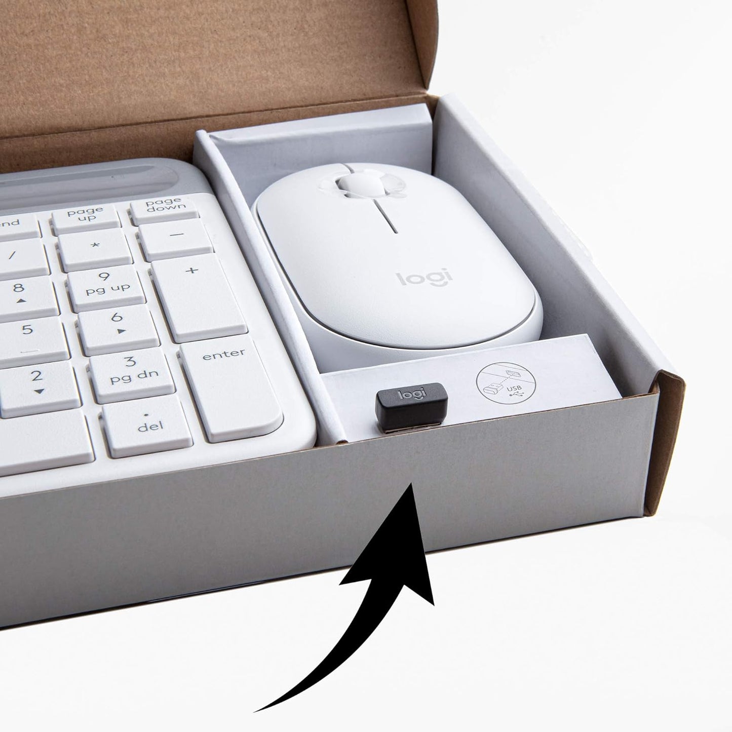 Logitech MK470 Combo Slim – Teclado y Ratón Inalámbricos (Grafito)