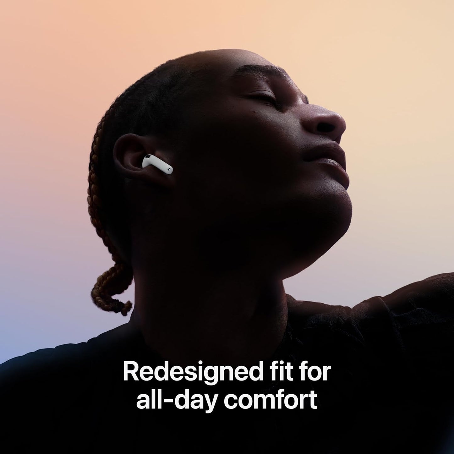 Apple AirPods 4.ª generación – Auriculares inalámbricos Bluetooth - hasta 30 horas de batería – Blanco