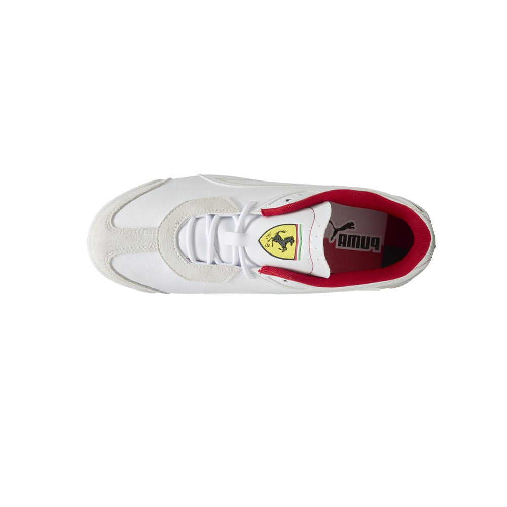 Zapatillas PUMA Scuderia Ferrari Roma Hombre – Blancas | Sneakers Casual Motorsport con Suela Antideslizante