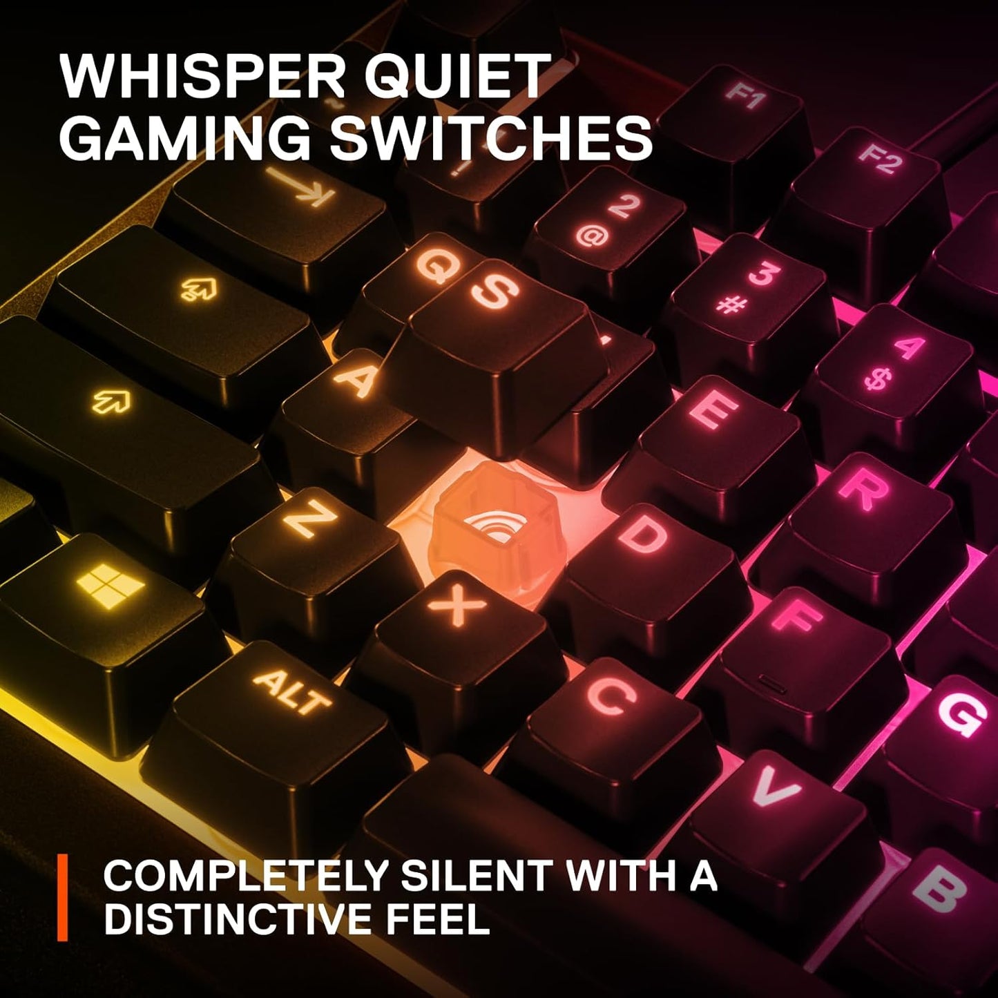 SteelSeries Apex 3 TKL – Teclado Gamer RGB Compacto, Resistente y Silencioso