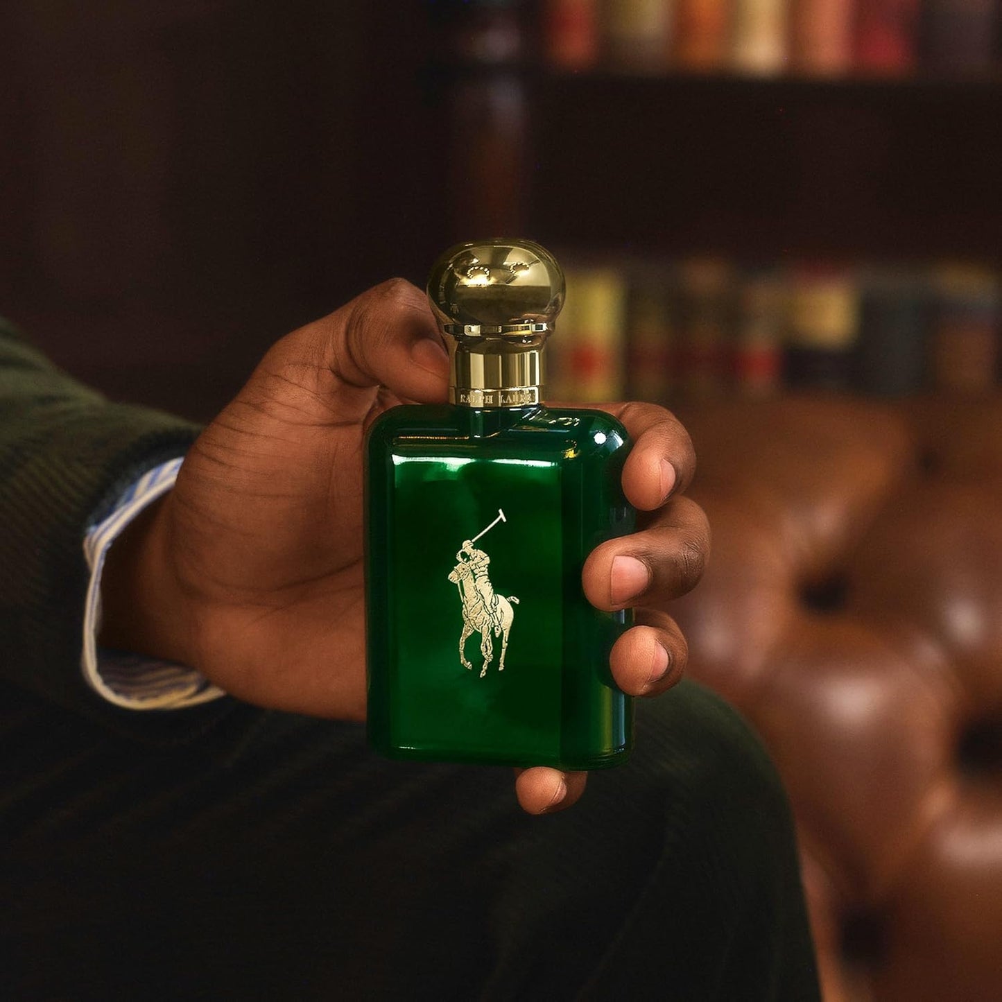 Polo Eau de Toilette Hombre | Colonia Masculina Woody & Spicy con Pino, Pachulí, Cuero y Tabaco – Intensidad Media