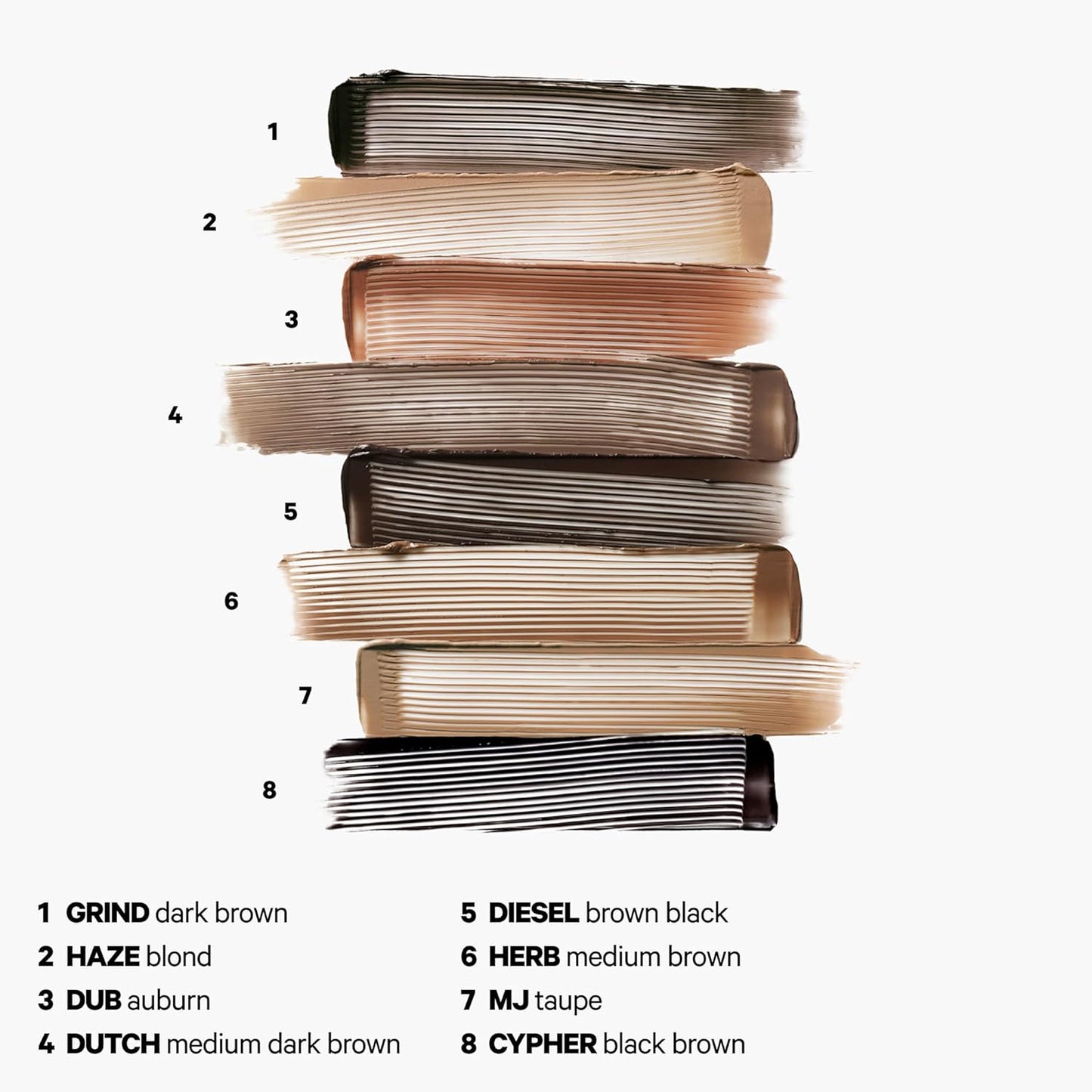Milk Makeup KUSH High Roll Brow Tint | Gel Tubing para Cejas Definidas y Voluminosas | Resistente al Agua, Antimanchas y de Larga Duración hasta 24 hs – Vegano y Clean Beauty