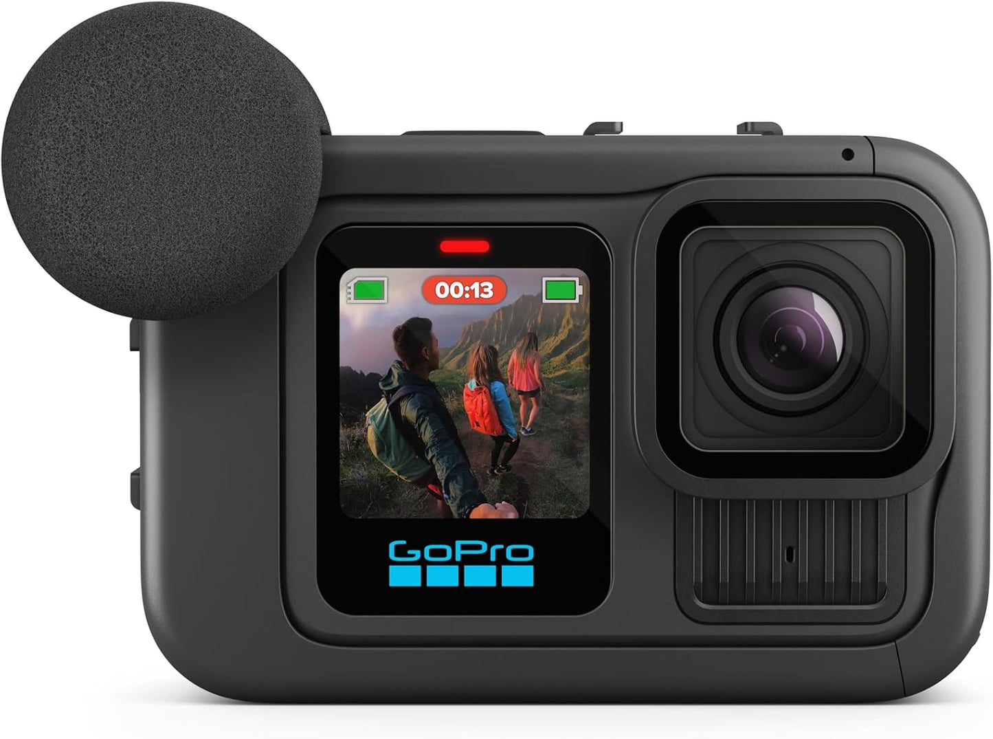 GoPro Media Mod – Accesorio oficial para GoPro HERO13 Black, HERO12 Black, HERO11 Black, HERO10 Black y HERO9 Black