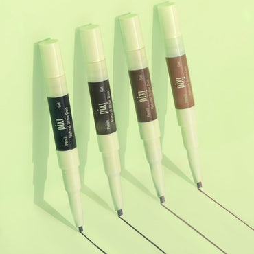 Pixi Natural Brow Duo – Lápiz y Gel para Cejas (Natural Brown) 0.2 oz