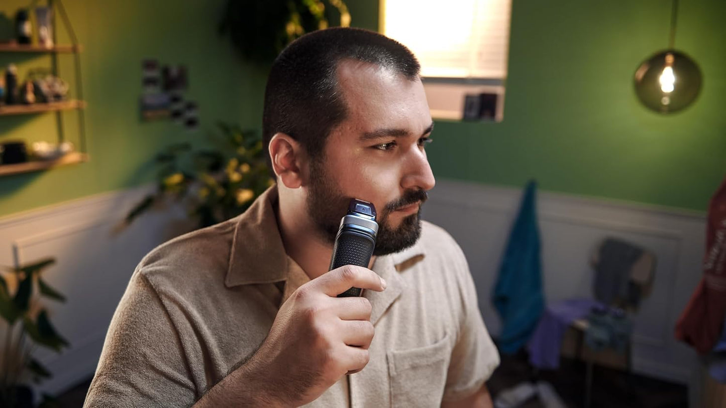 Philips Norelco Multigroom Series 5000 (MG5910/49) | 18 en 1 para Barba, Cabello, Cuerpo e Íntimo – Sin aceite