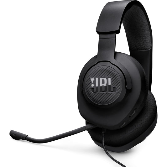 JBL Quantum 100 M2 (Negro) – Audífonos gamer con cable y micrófono desmontable
