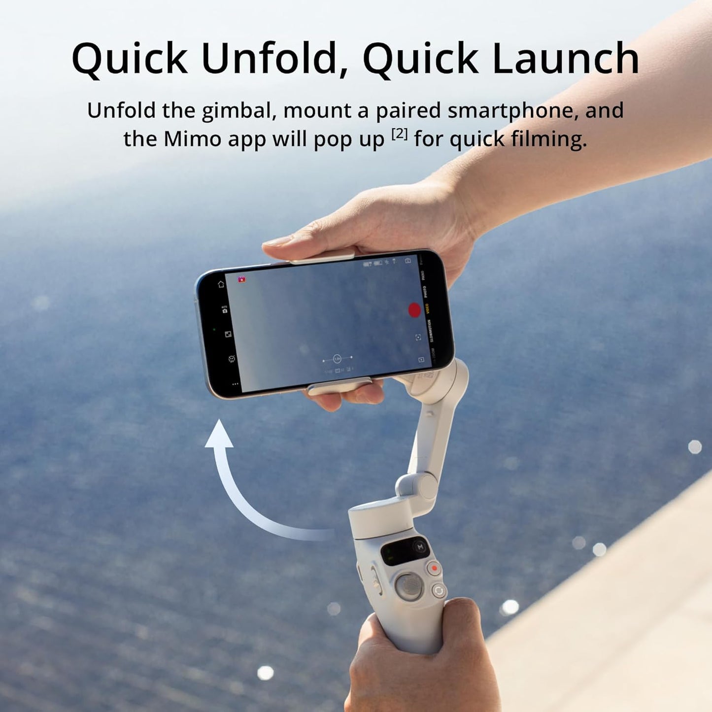 DJI Osmo Mobile 7 Gimbal Estabilizador para Smartphone – 3 Ejes, ActiveTrack 7.0, Trípode Integrado, Ultraliviano, Hasta 10 h
