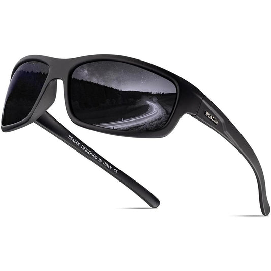 Gafas de Sol Deportivas Polarizadas para Hombre – Montura TR90 Ultraligera, Protección UV400, Ideales para Conducir, Ciclismo y Pesca