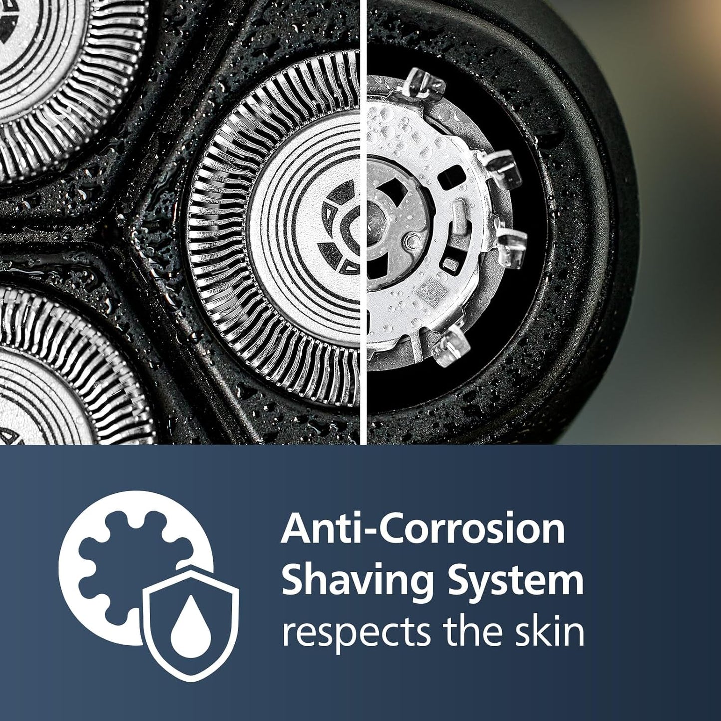Philips Norelco Shaver 2400 Series (X3001/90) | Afeitado Húmedo/Seco, 27 Cuchillas ComfortCut, 4D Flex, Recortadora Pop-Up, Tapa Protectora, Deep Black