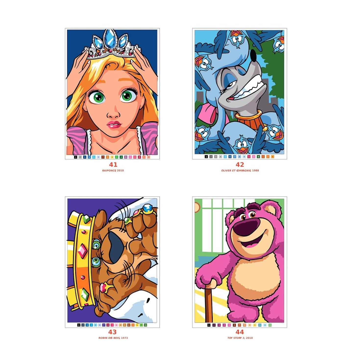 Los Grandes Clasicos de Disney | Tome 4 | Para colorear